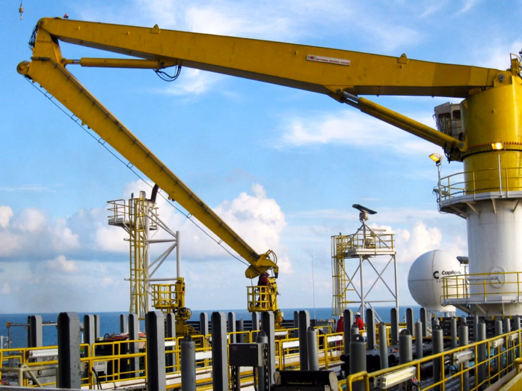 Pipe handling crane