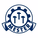 Mester merket blått