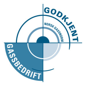 Godkjent gassbedrif farge