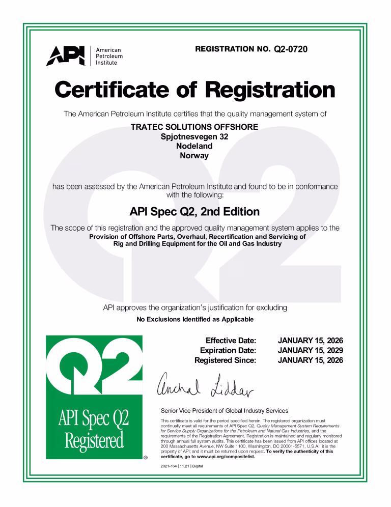 Certificate Q2 0720