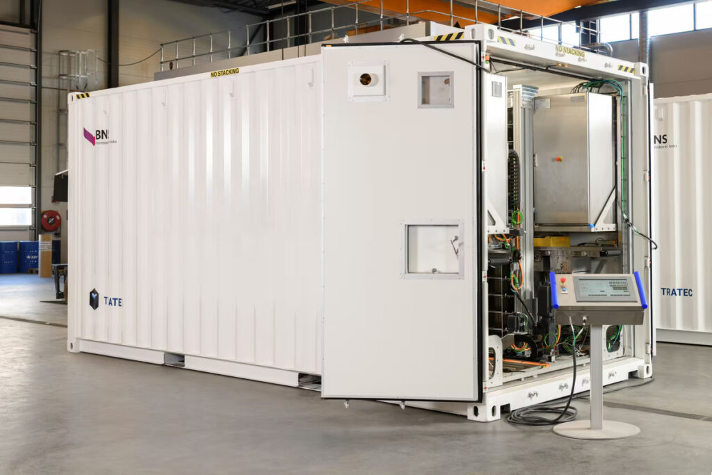 Containerised handling system for seabed seismics